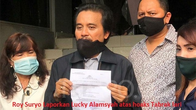 Roy Suryo Laporkan Lucky Alamsyah atas hoaks Tabrak lari