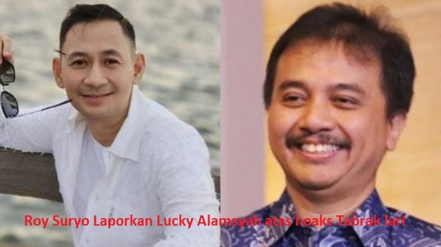 Roy Suryo Laporkan Lucky Alamsyah atas hoaks Tabrak lari