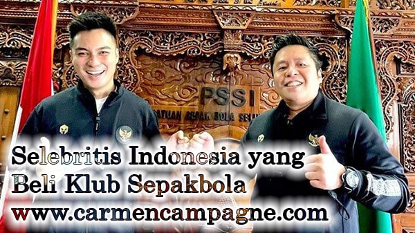 Selebritis Indonesia yang Beli Klub Sepakbola